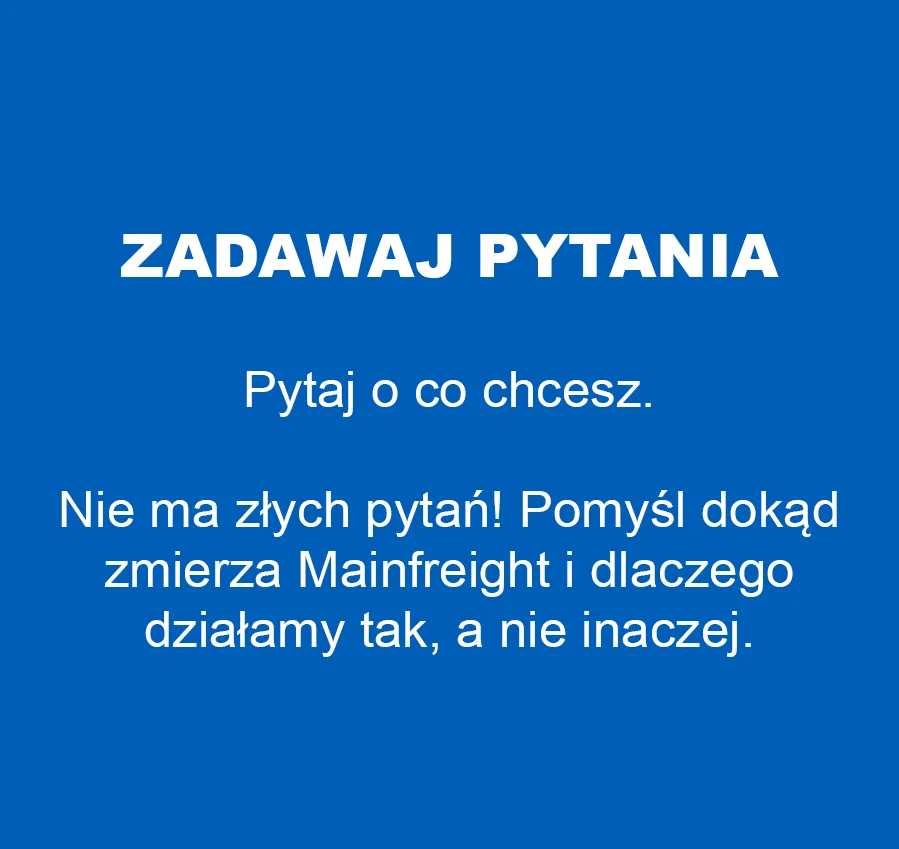 Zadawaj pytania