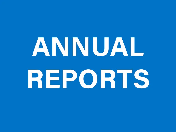 Annual Reports