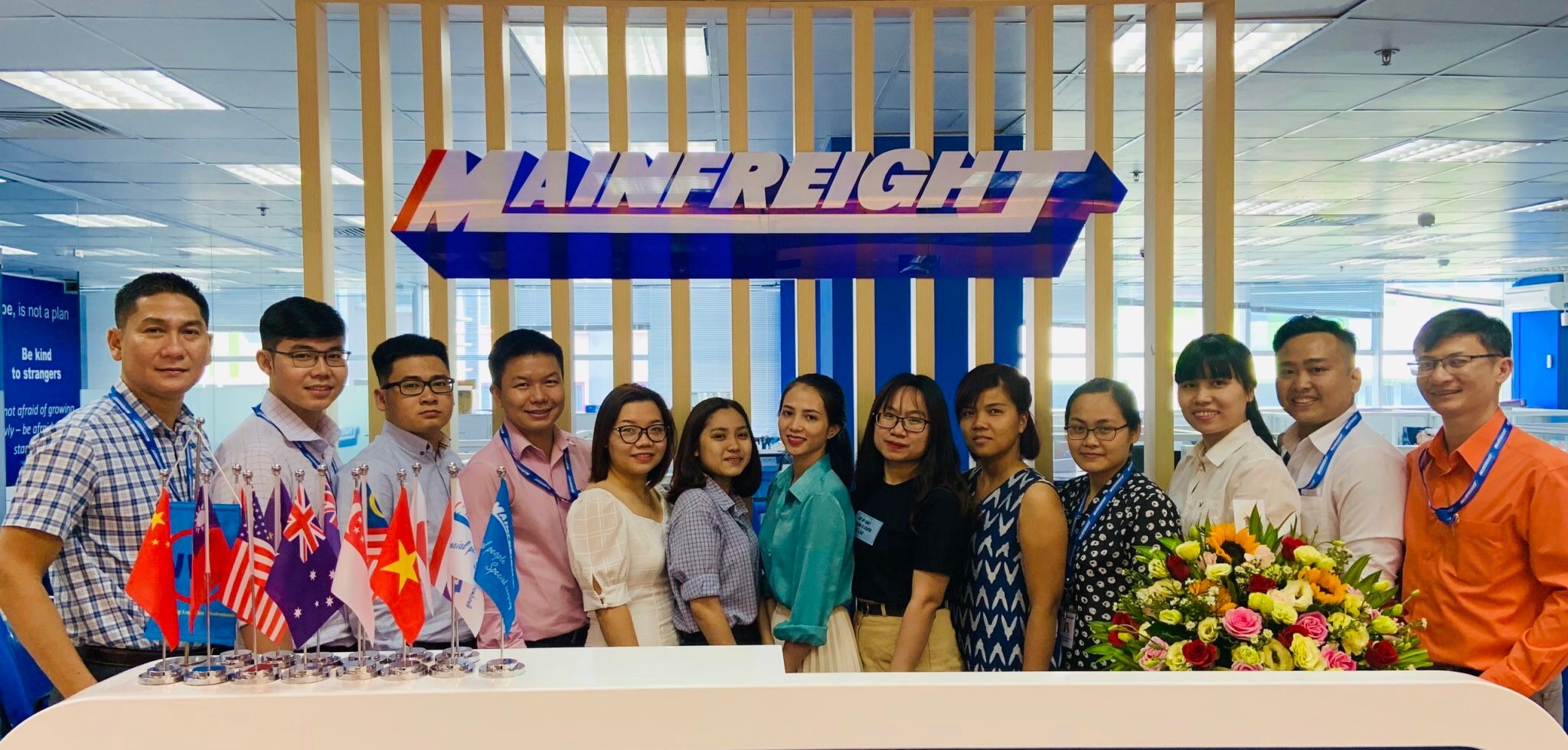 Office relocation Mainfreight Ho Chi Minh, Vietnam