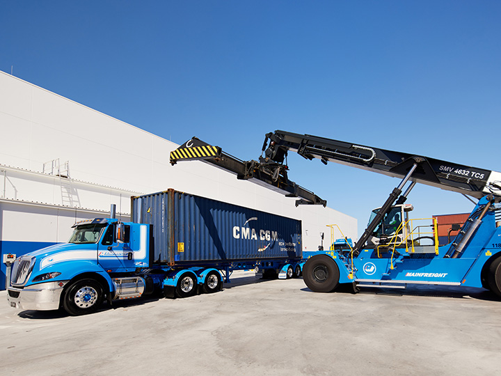 National Container Transport Services | Mainfreight Wharf