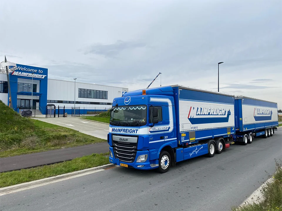 Mainfreight introduces LHV in Belgium